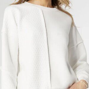 New Quilted Crewneck Sweatshirt - Xtra Small X-Small